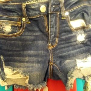 American Eagle Outfitters Denim Midi shorts